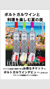 ポルトガルワイン　チラシ